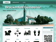 Tablet Screenshot of brackenfellgemeente.co.za